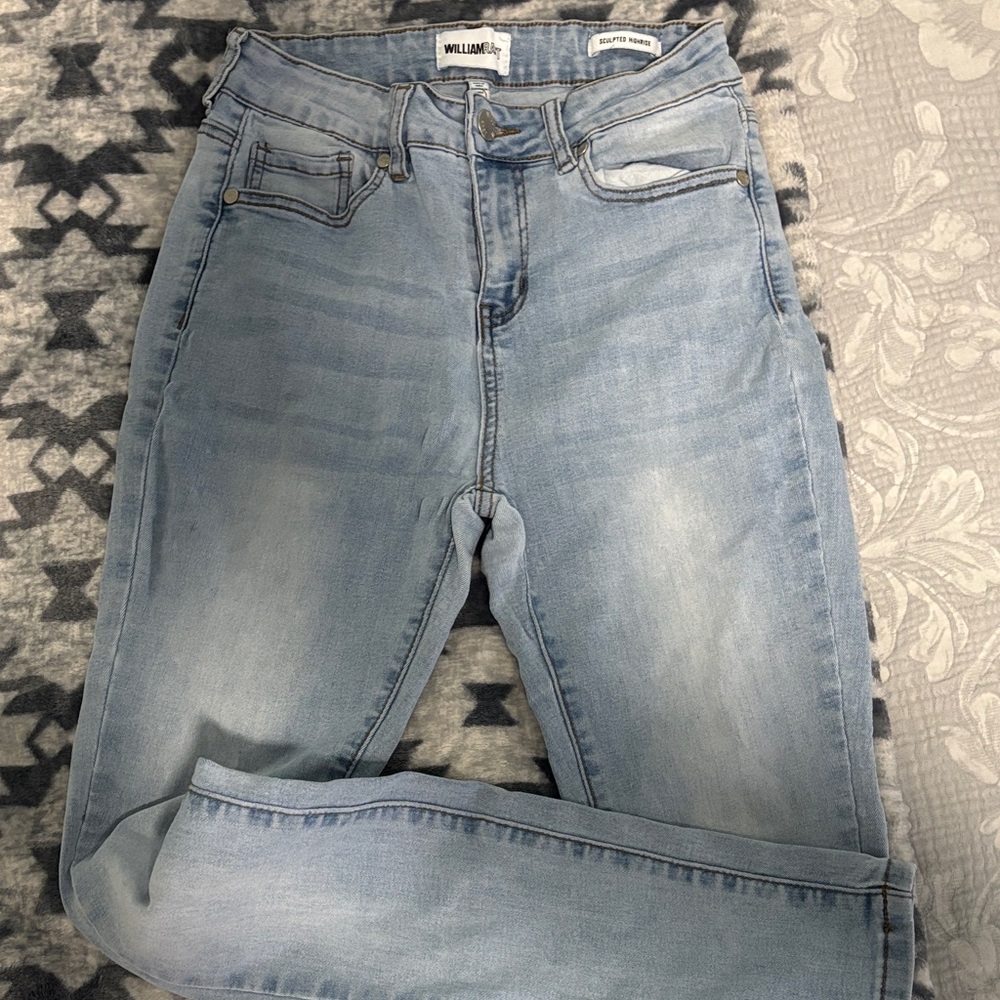 William Rast Women's Light Blue Skinny Jeans